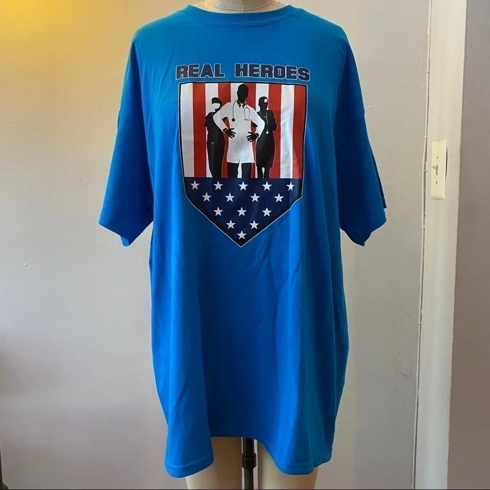 NEW T-Shirt Dedicated To Essential & Front Line Worker Size XL